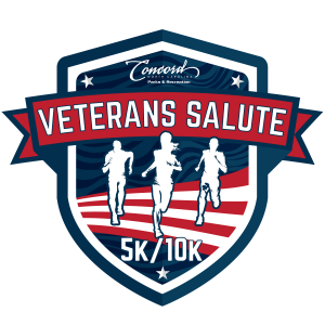 Veterans Salute 5K and 10K logo