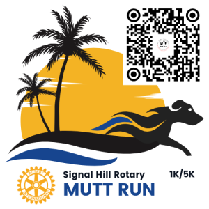 Signal Hill Rotary Mutt Run 1K & 5K logo