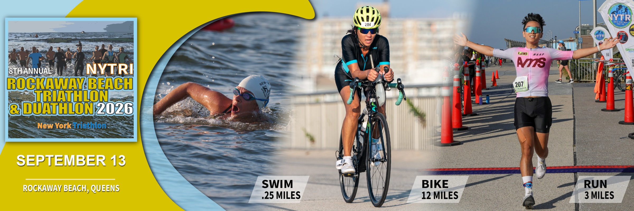 8th Annual Rockaway Beach Triathlon/Duathlon
