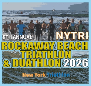 8th Annual Rockaway Beach Triathlon/Duathlon logo