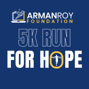 Arman Roy Foundation 5K Run for Hope logo