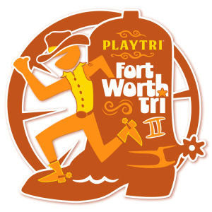 Playtri Fort Worth Triathlon & Run-Bike-Run II. logo