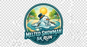 Melted Snowman 5K logo