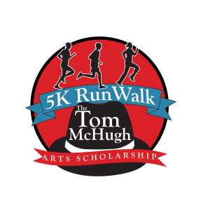 Tom McHugh Run for the Arts 5K Run/Walk logo