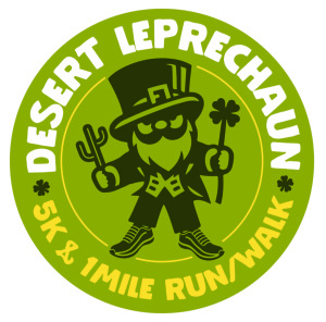 Desert Leprechaun 5K Run/Walk & Family Mile logo