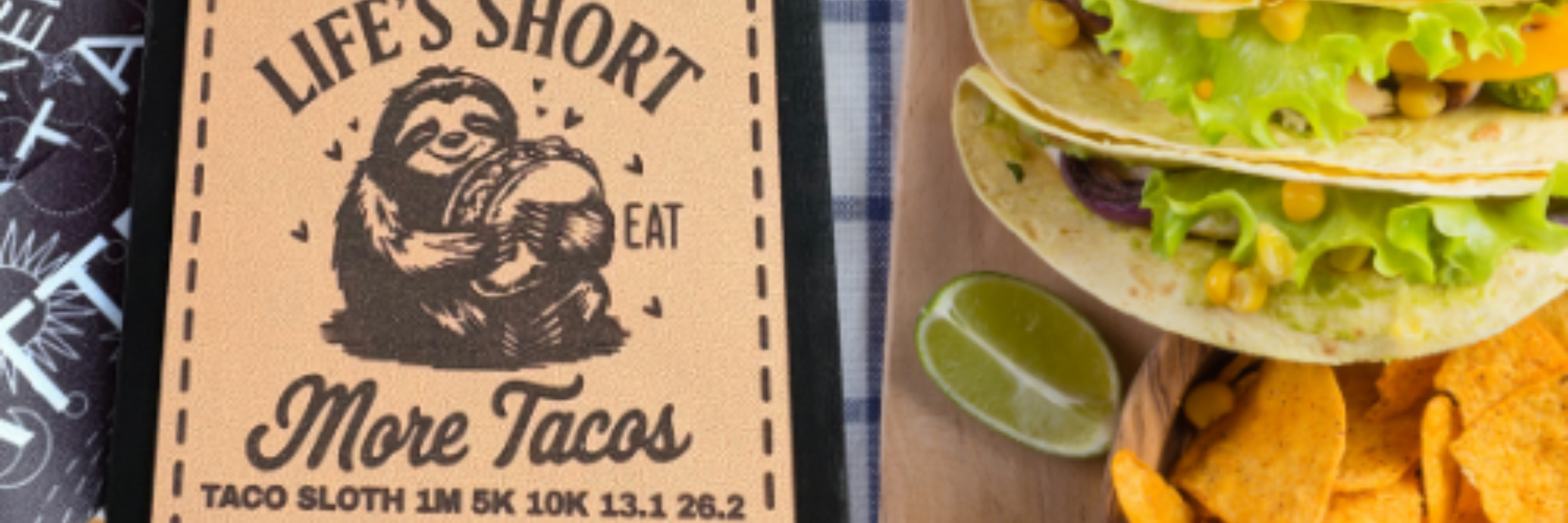 Taco Sloth 1M 5K 10K 13.1 26.2 - Now Only $18!