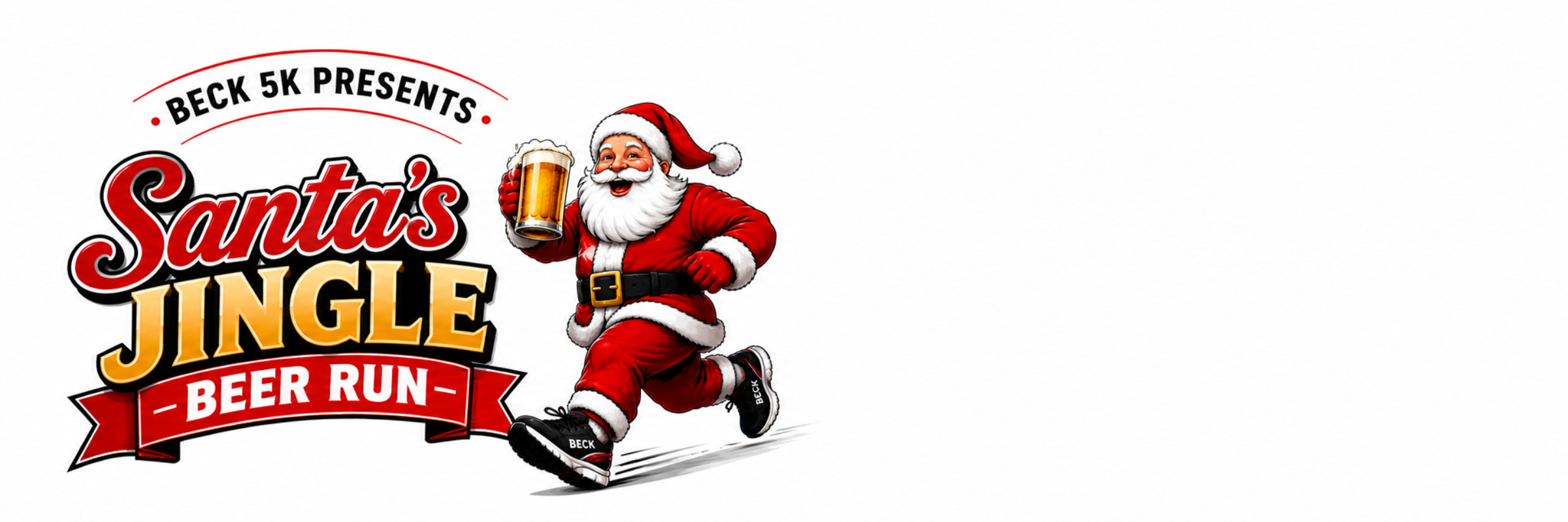 Beck 5k- Santa's Jingle Beer Run