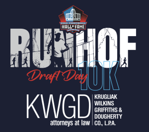 Draft Day 10K - Pro Football Hall of Fame Race Series logo