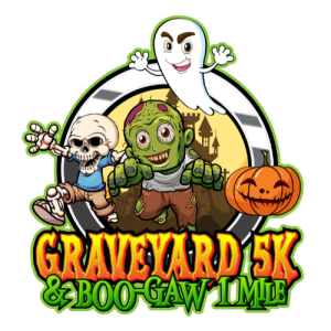 Graveyard 5K & Boo-gaw Trick or Treat Mile logo
