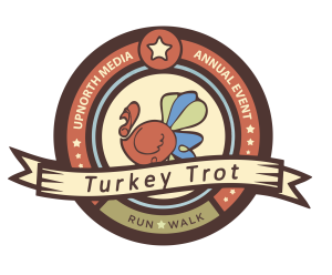 Up North Media Traverse City Turkey Trot logo