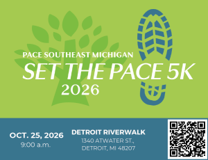 Set the PACE 5K logo