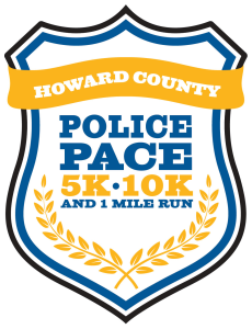 Police Pace 5K, 10K, & 1 Miler logo