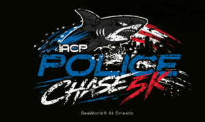 Iacp Police Chase 5K at SeaWorld Orlando logo