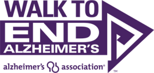 Pat's Place & Memorial Healthcare 3rd Annual ~ 2026 Walk to End Alzheimer's, A Fundraising event for the Alzheimer's Association logo