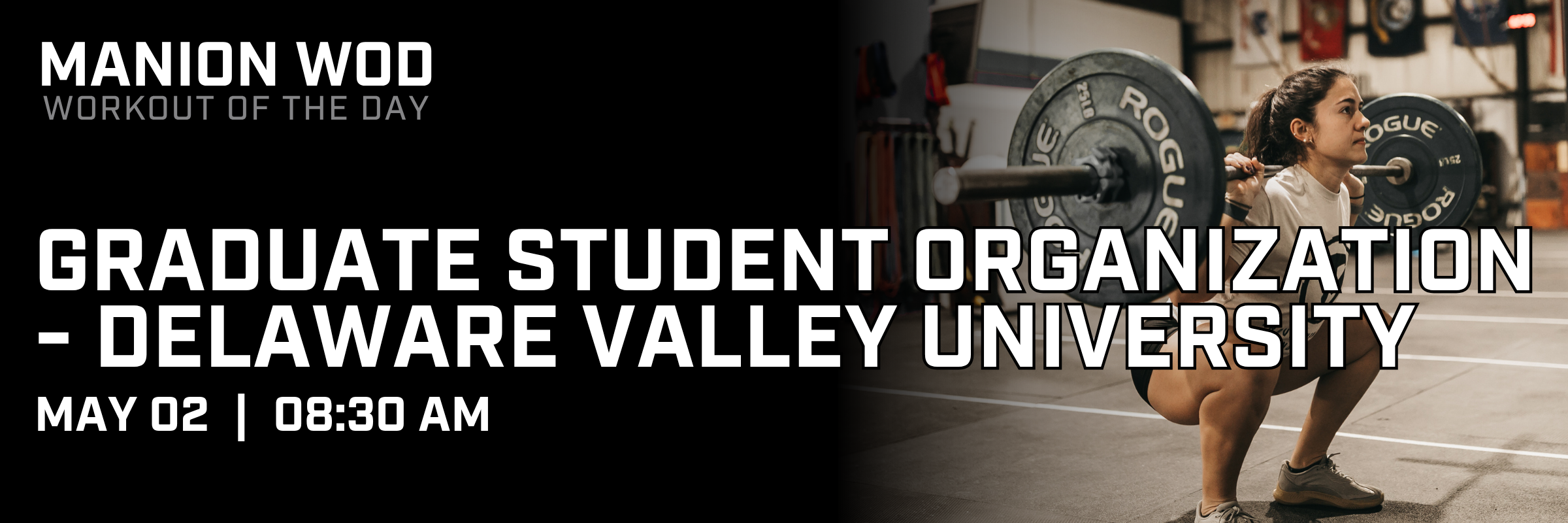 2026 Manion WOD - Graduate Student Organization - Delaware Valley University