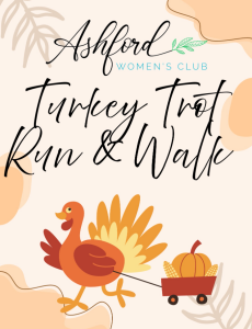 Ashford Women's Club Turkey Trot logo