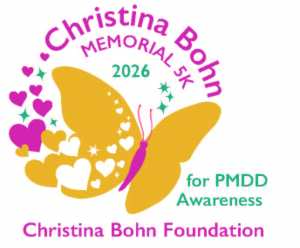Christina Bohn Memorial 5K for PMDD Awareness logo