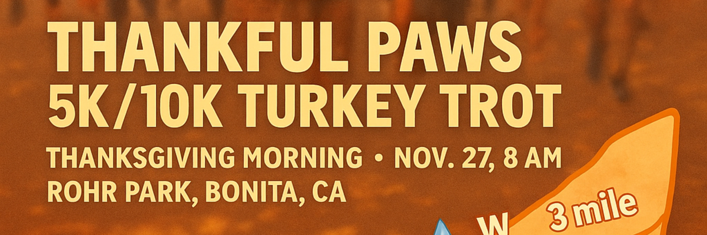 Thankful Paws Turkey Trot