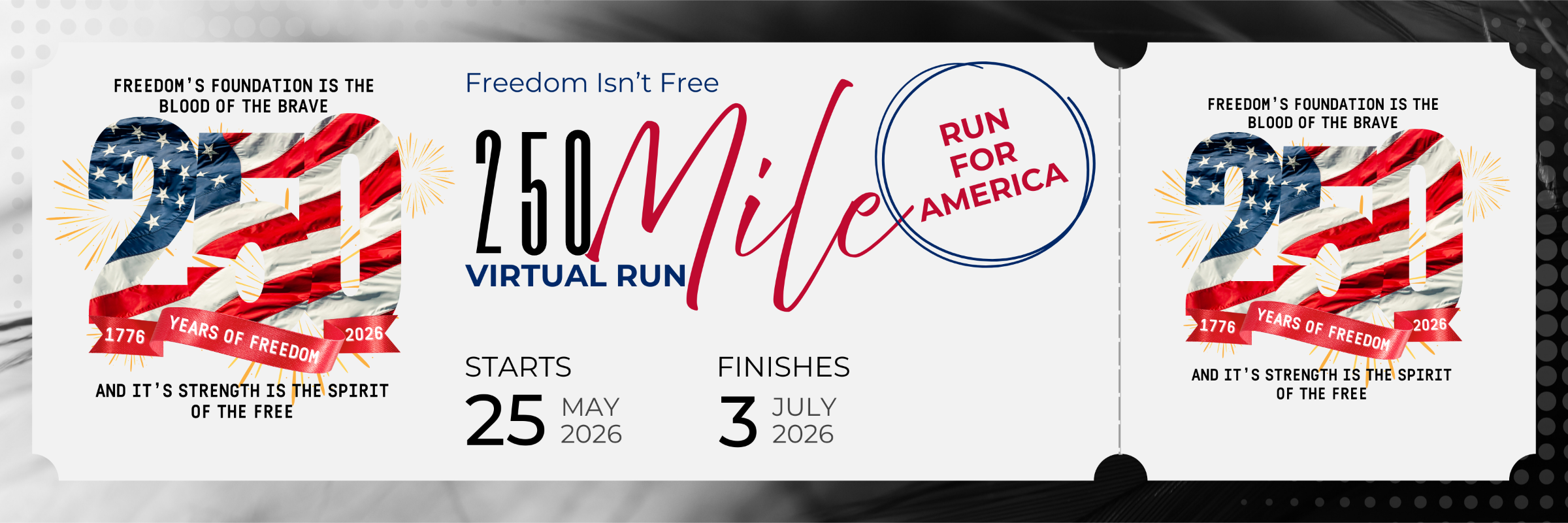 250 Challenge Run for America