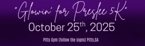 Glowin for Preslee 5K logo