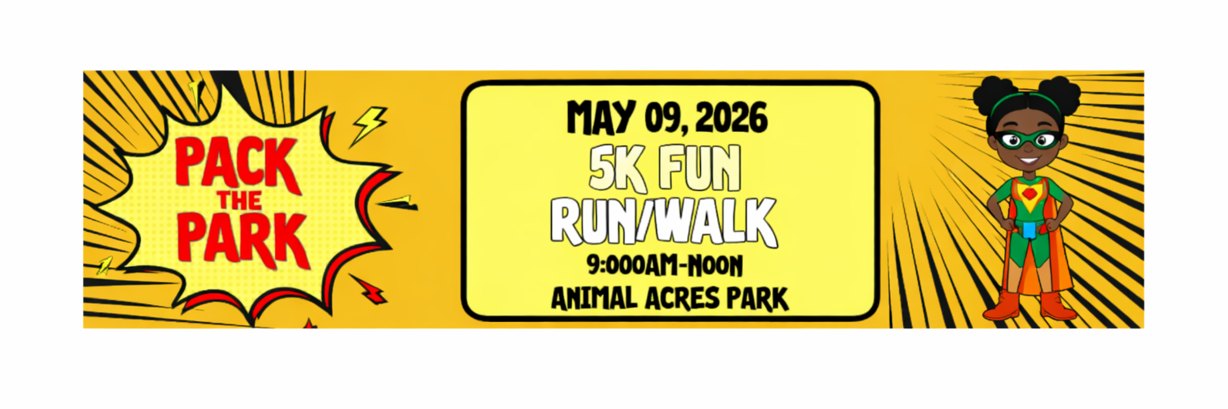 Pack The Park 5k/Fun Run 2026