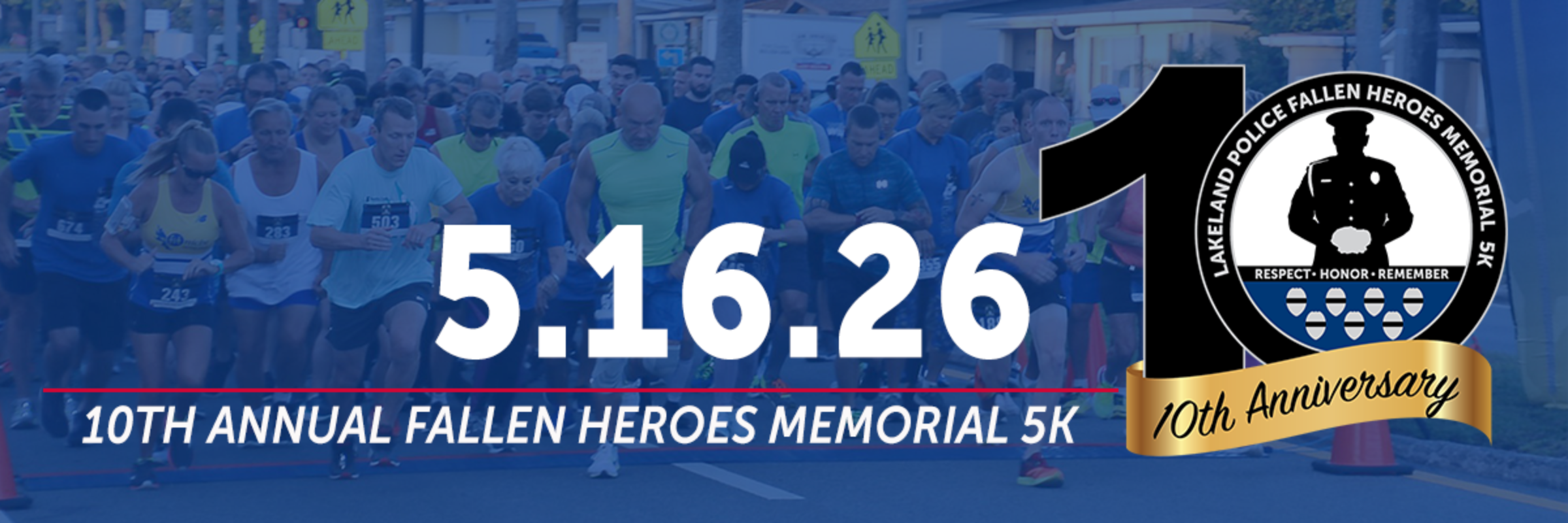 10th Anniversary - Lakeland Police Foundation Fallen Heroes Memorial 5k