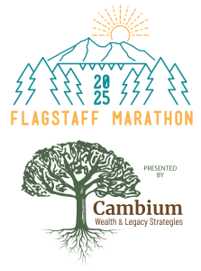 Flagstaff Marathon Presented by Cambium Wealth and Legacy Strategies logo