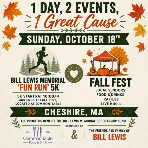 Bill Lewis Fun Run 5k logo