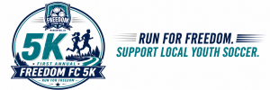 Freedom Futbol Club First 5K logo