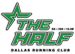 DRC's The Half (13.1, 10K & 5K) logo