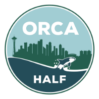 Orca Half Marathon logo