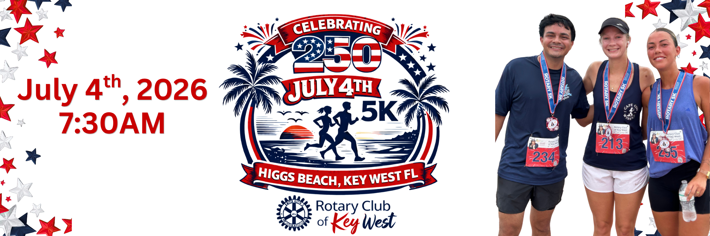 Rotary Club of Key West 4th of July 5K