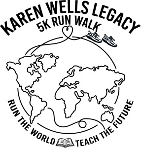 The Karen Wells Legacy 5K Run/Walk logo