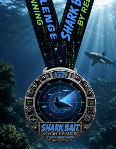 Shark Bait Summer Running/Walking Challenge logo