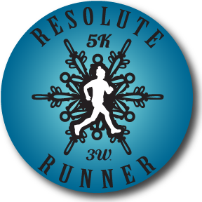 Resolute Runner 5k logo
