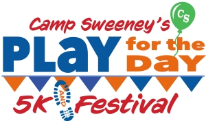 Camp Sweeney's Play for the Day 2026 logo