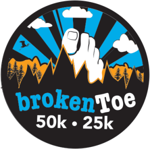 ORRRC Broken Toe 50k & 25K & Ruck logo