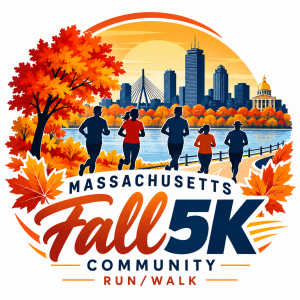 Massachusetts Fall Community 5K. logo