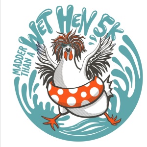 Madder Than A Wet Hen 5k logo