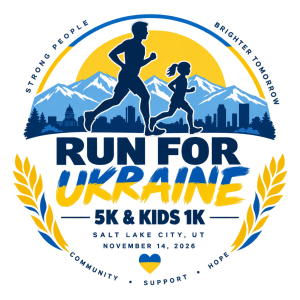 Run for Ukraine logo