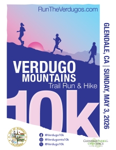 Verdugo Mountains 10K Trail Run & Hike logo