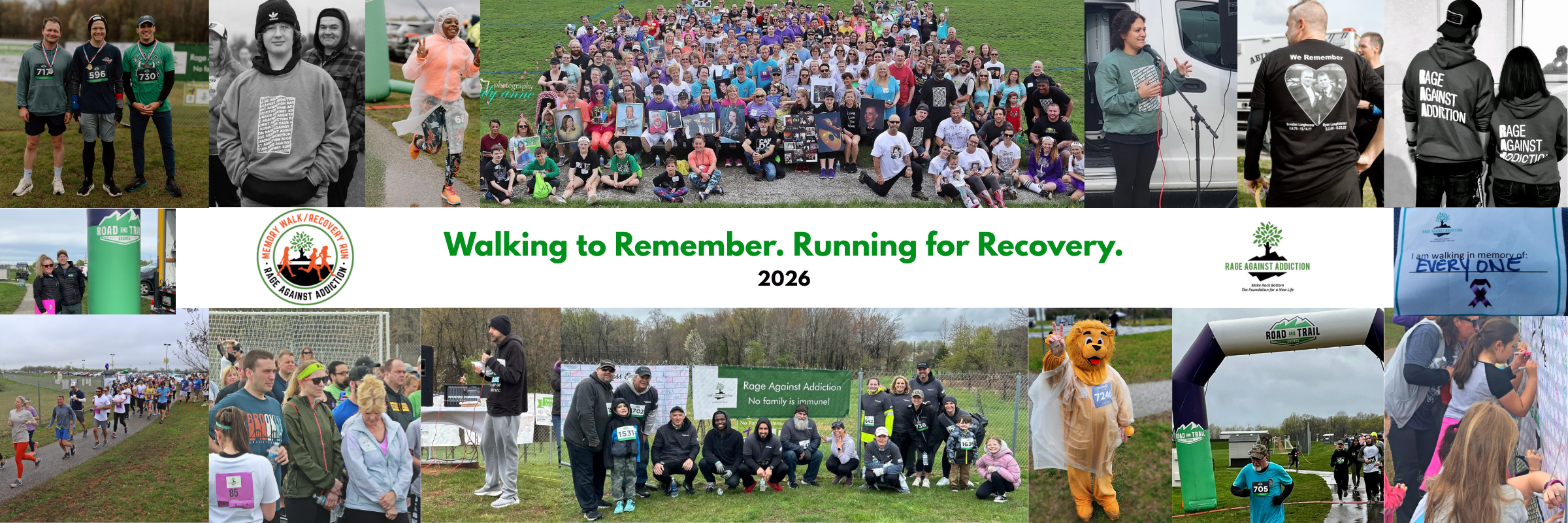 2026 Annual Memory Walk/Recovery Run by Rage Against Addiction