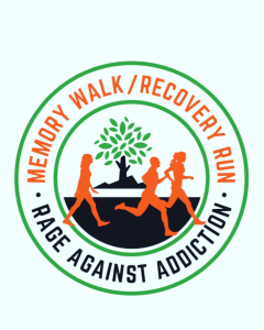 2026 Annual Memory Walk/Recovery Run by Rage Against Addiction logo