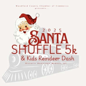 Woodford County Santa Shuffle 5K & Kids Elf Dash logo