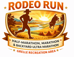 Rodeo Trail Run of Austin Backyard Ultra • 8 Hour • Marathon • Half Marathon logo