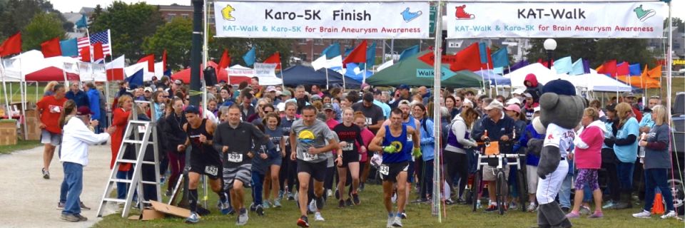 KAT-Walk & Karo-5K for Brain Aneurysm Awareness