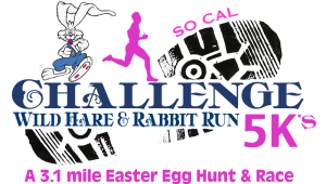 The Rabbit Run 5k & OC Challenge Wild Hare 5k & Half Marathon Irvine logo
