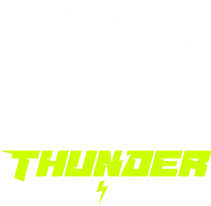HOKA + Nights of Thunder Cross Country Fest logo