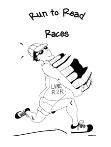 Run to Read Half Marathon logo
