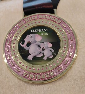 Elephant Run Virtual 5K, 10K, 13.1M, & 26.2M (August ) logo